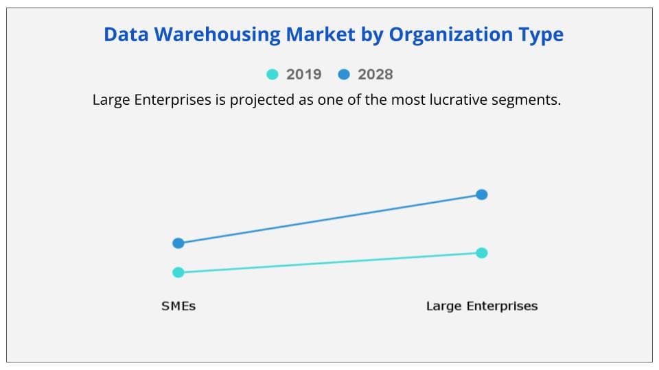Data warehousing market organization type
